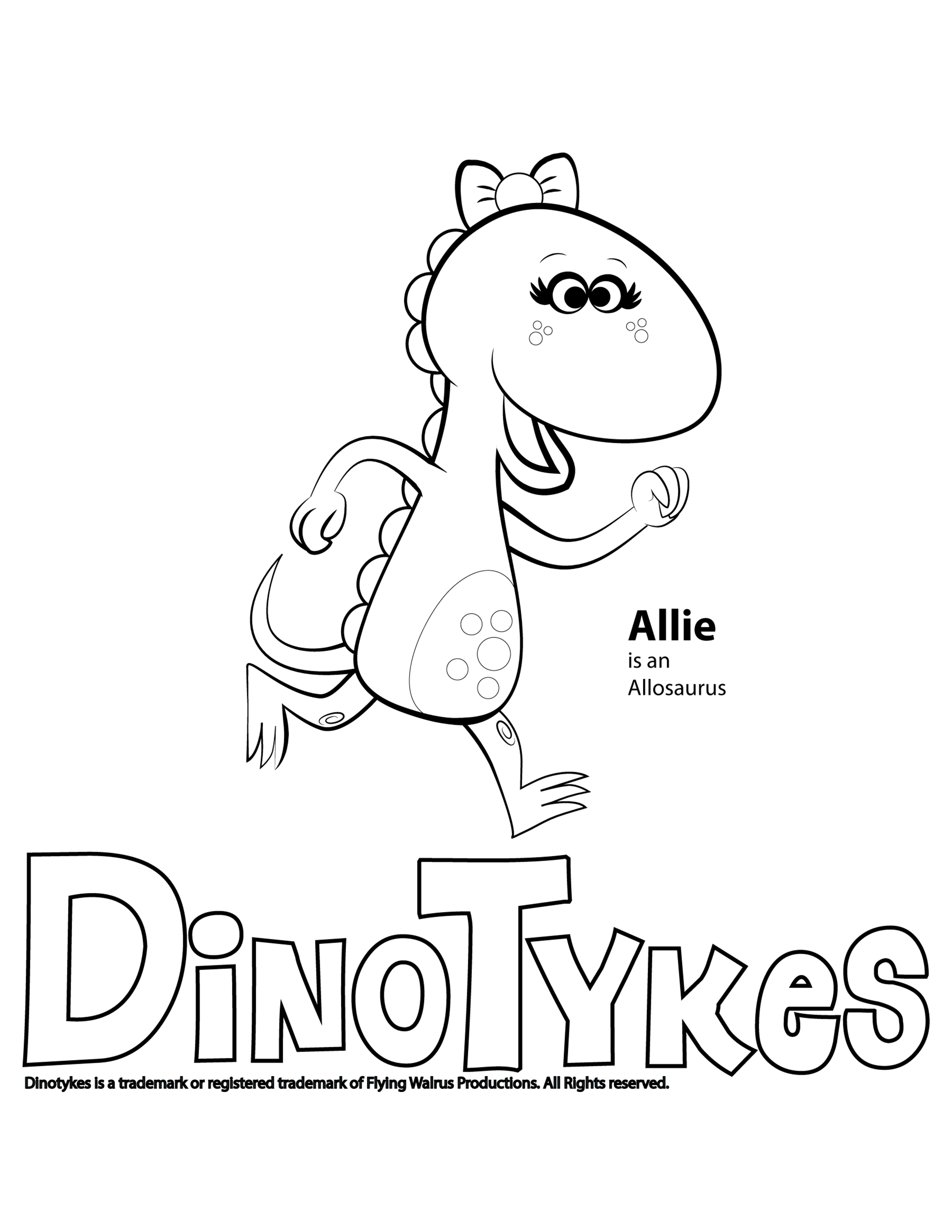Allie Coloring Page