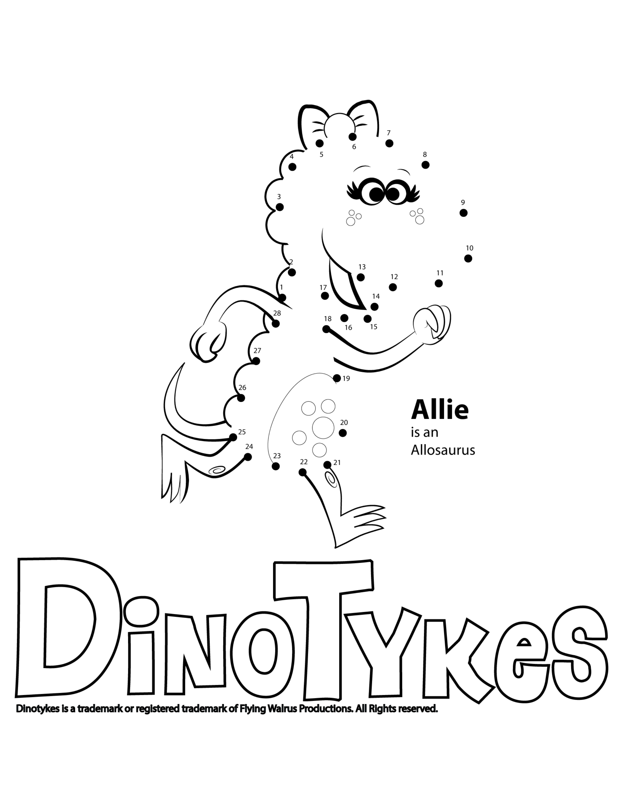 Allie Dot to Dot Page
